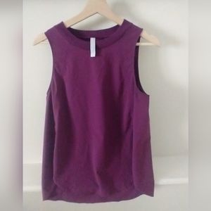 Athleta Women's‎ Tank Top Size S Burgundy Color